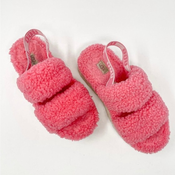 Taffy Pink UGG sandals/ slippers, Only worn few times. - Picture 3 of 8